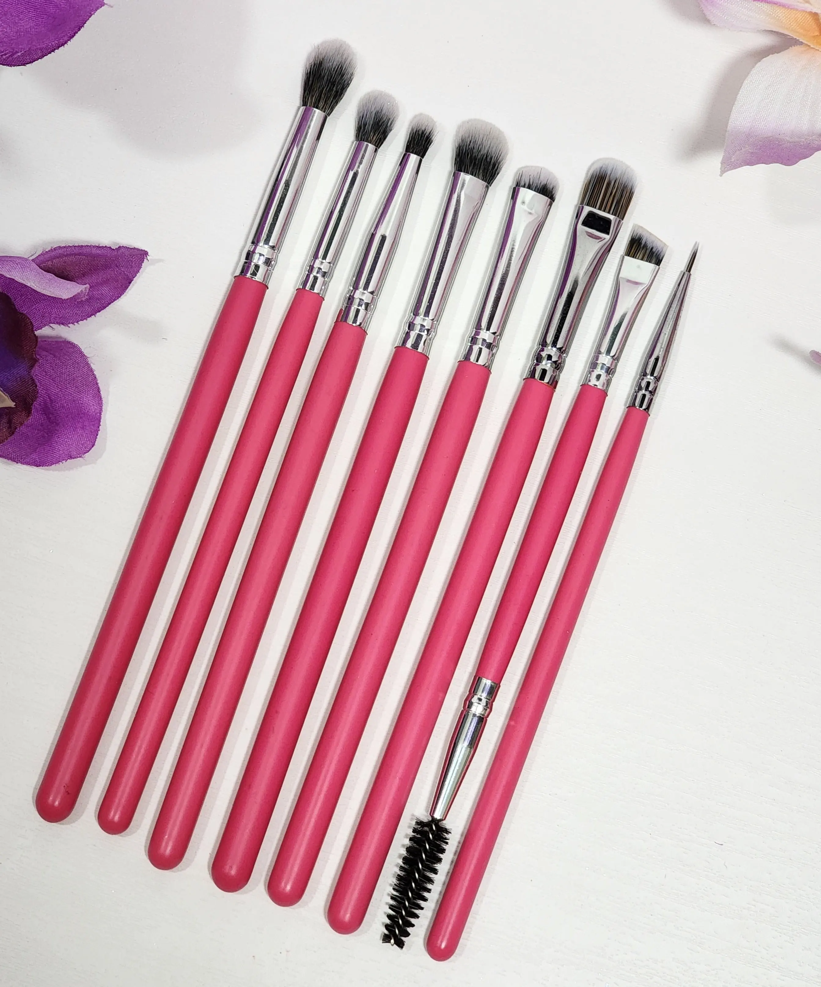 Raspberry Delight Detailer Eyeshadow Brush Set