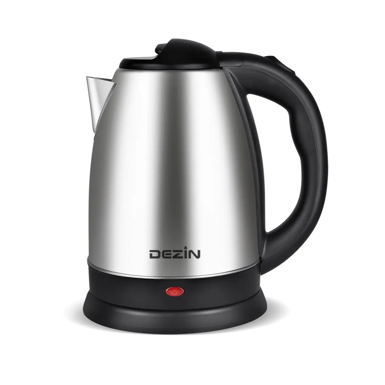 DEZIN Electric Kettle Upgraded, BPA Free 2L Stainless Steel Tea Kettle, Fast Boil Water Warmer with Auto Shut Off and Boil Dry Protection Tech for Cof