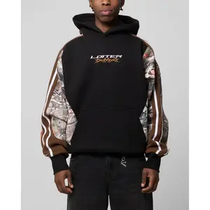 Loiter Hunter Patchwork Hoodie Real Tree Camo
