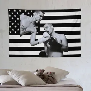 hamzah tapestry Funny Pink flag Poster Tapestry for College Dorm Decor, Outdoor Party, Patio Yard, Room Decor Merch