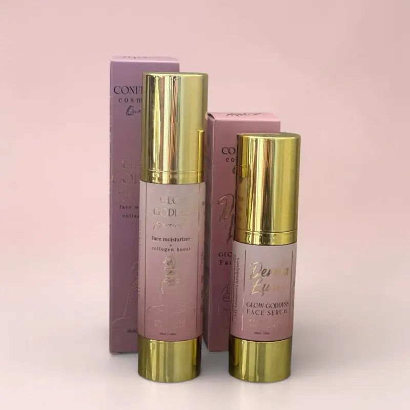Confidence Cosmetics Skincare Duo Moisturizer + Serum Hydrating Nourishing Radiant