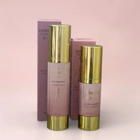 Confidence Cosmetics Skincare Duo Moisturizer + Serum Hydrating Nourishing Radiant
