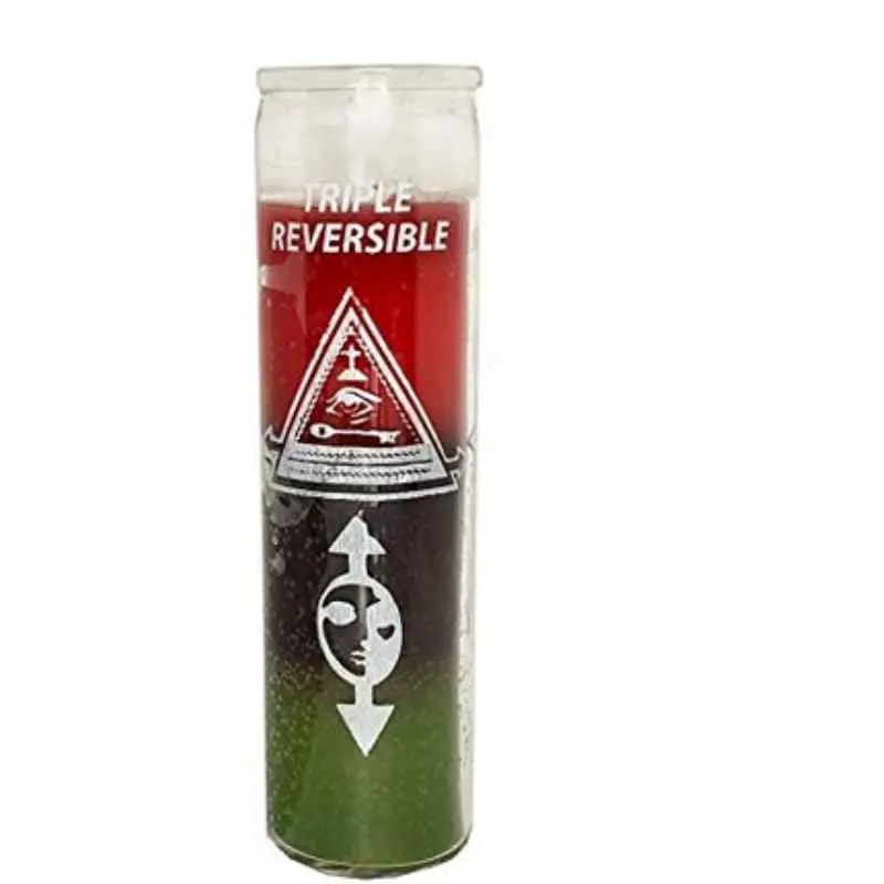 Non-Toxic Paraffin Bar & Bottle-Shaped Household Candle with Triple Reversible Wick, 7-Day Burn Time, Crystal-Enhanced Home Decor for Room Decoration & Protection, Bar Shaped Candles, Bottle-Shaped Candles
