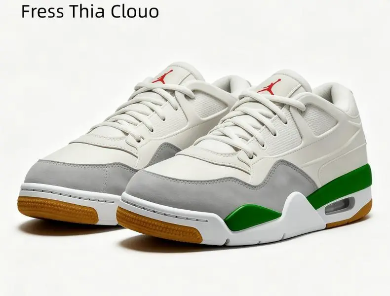 Mid-cut Fress Thia Clou Lifestyle Sneakers for All Genders, Sturdy Leather Stable Upper Support Trainers, Abrasion-resistant Traction Sole for City Travel, School Outfits, Weekend Trips and Casual Ball Games