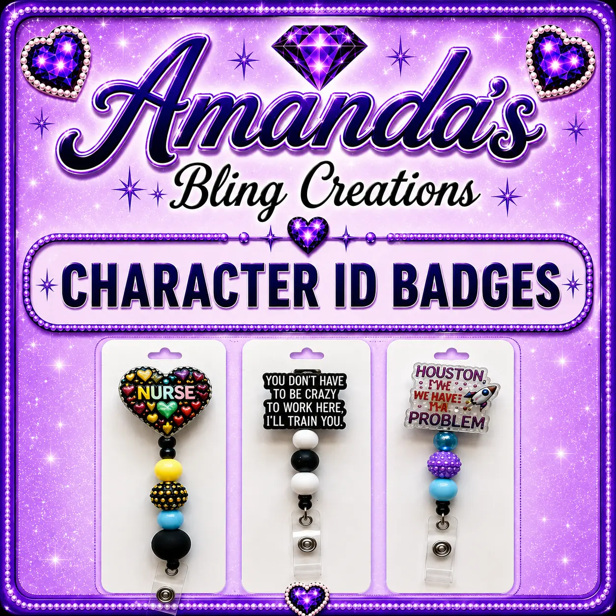 Custom Character ID Badges