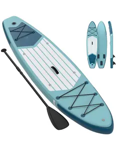 Inflatable Paddle Board,10.6/11FT Inflatable Stand Up Paddle Board with Premium SUP Paddleboard Accessories, Wide Stable Design, Non-Slip Comfort Deck for All Skill Level