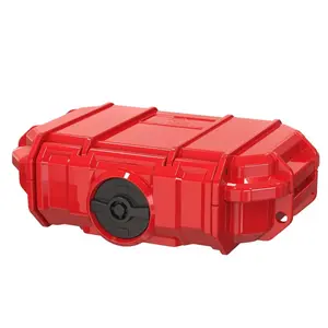 212 MAIN Seahorse 52 Micro Tool Case - Red, Hard Plastic Shell, Foam