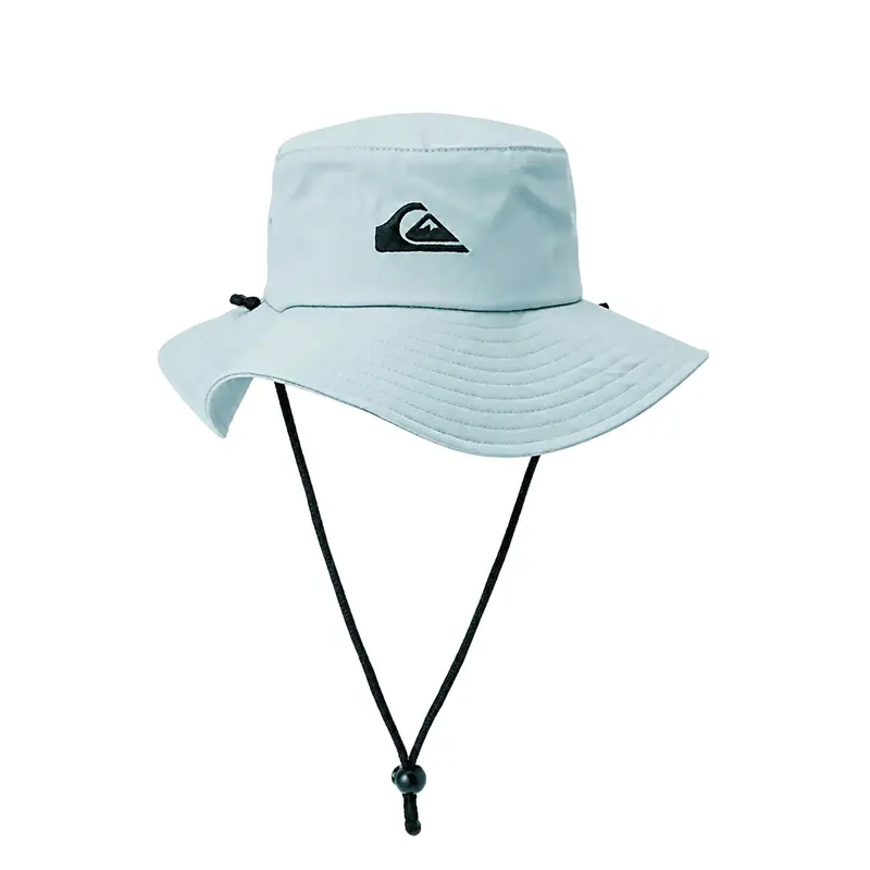 Quiksilver | Bushmaster Cotton Canvas Boonie Hat | Men's 100% Cotton Embroidered Logo Adjustable Strap | Sun Protection