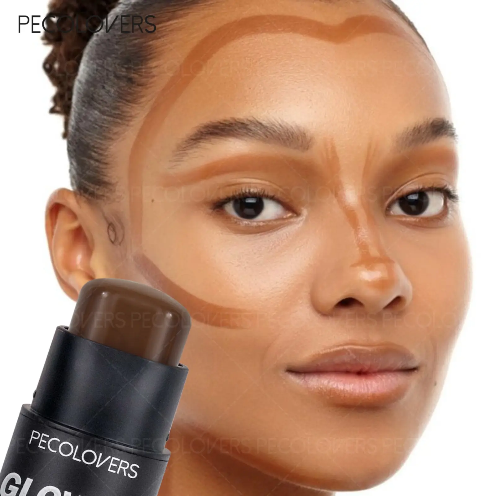 1PC Waterproof Long Lasting Face Bronzer Contour Concealer Concealing Dark Circles Foundation Face Corrector High Coverage Full Cover Pores Dark Circles Contour Stick Face Makeup Primer Pen Cosmetics MULTI-USE COSMETIC STICK