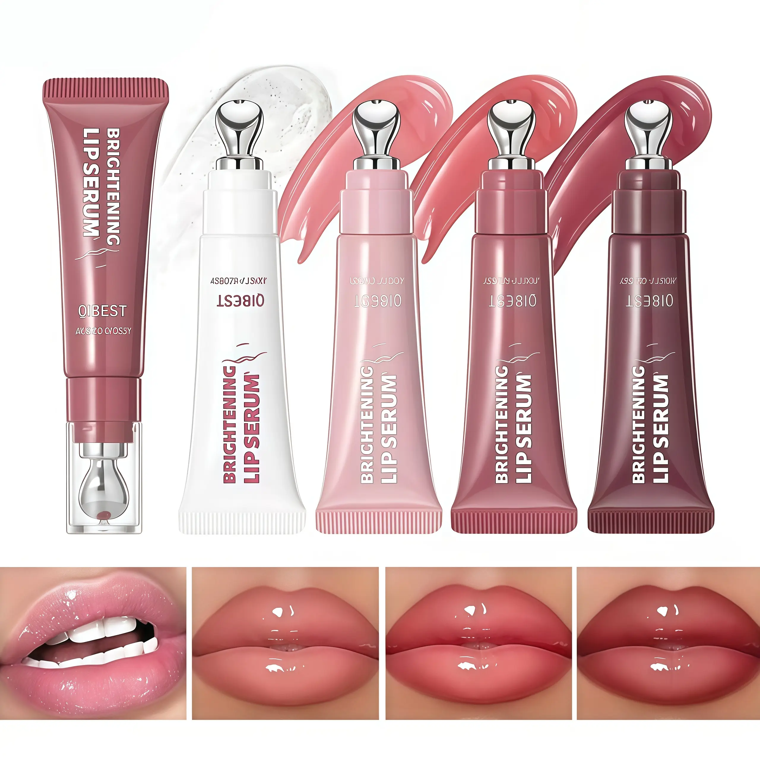 Hydrating Lip Balm Essence, Natural Moisturizing Lip Gloss for Women, Long-Lasting Colorful Lips, Perfect for Daily Use, Smooth Hydrate Lips