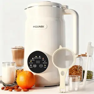 8 in 1 50 Oz Automatic Nut Soy Milk Maker 12 Blades 12H Delay Self Clean Keep Warm for Plant Based Drinks