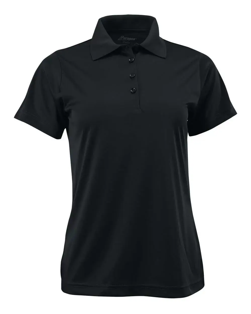 Women's Performance Polo Shirt in Microfiber Polyester, Short Sleeve Fitness Sport Top with Antibacterial Finish and UPF30+ UV Protection, Fitted Design Activewear, Female