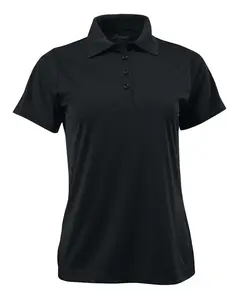 Women's Paragon 504 Sebring Performance Polo, Short Sleeves, Button Closure