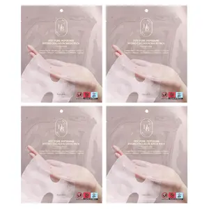 HeveBlue Pot Pore Peptamin Hydro Collagen Beauty Mask Pack, 4 Sheets, 1.23 oz (35 g) Each