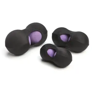 AeroMat  2 in. Mini Hard Massage Ball - Purple, Firm