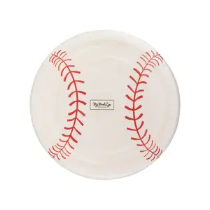 Baseball Paper Plate