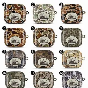 Camo Hunting AirPods Case | Hunting Dog Design, Rugged AirPods Case Cover For AirPods 1 2 3 4 & Pro Gen 1 2 3  V6OX99