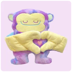 14" Weighted Tactile Chup Stuffed Animal, Fluffy Plush Toy for Anxiety Easing and Soothing, Fluffy Stuffed Toys