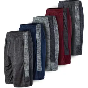 Boys 5-Pack  Athletic Performance Basketball Shorts with Pockets