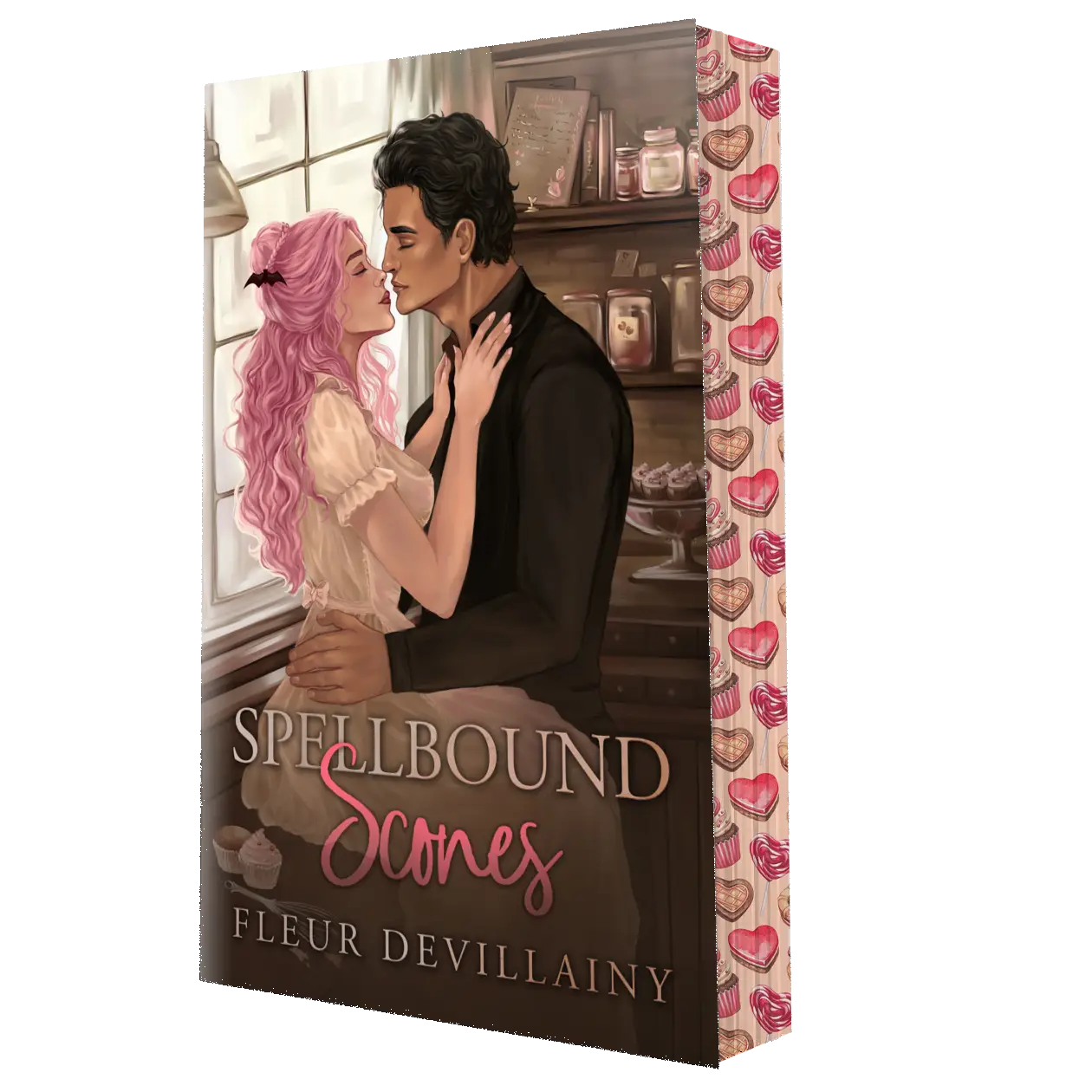 Fleur DeVillainy Spellbound Scones Limited Edition Signed Novella with Printed Edges - Foiled bookstores of Paperback Novel romance books