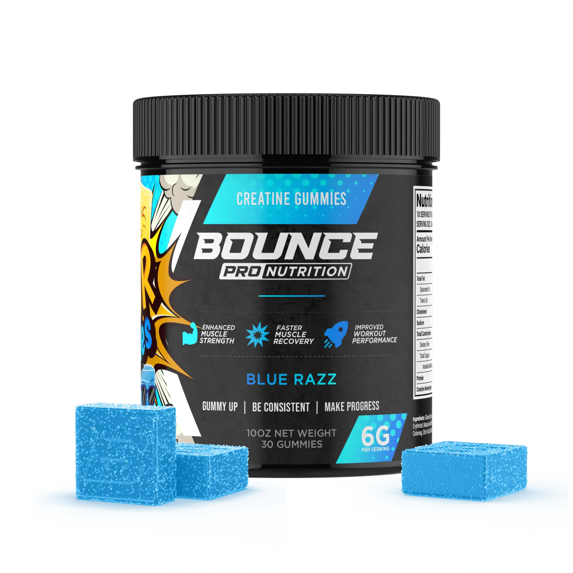 Creatine Gummies - 6 Grams - Sour Series Creatine Gummies - 6 Grams - Sour Series