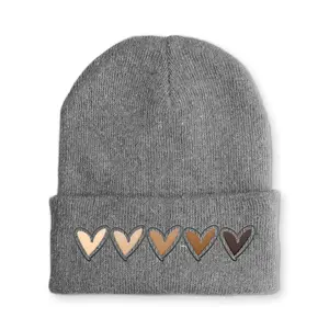 Skintone Hearts Beanie