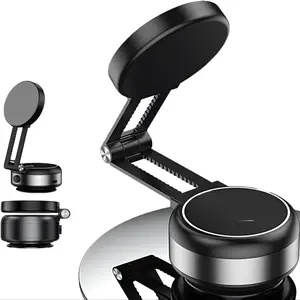 Electric Vacuum Magnetic Phone Holder, Vacuum Suction Phone Holder, 360-Degree Rotatable Car Phone Holder, Adjustable Car Phone Mount for Shower, Car, Mirror, Smooth Surface