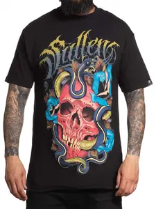 Sullen Men's Red Skull Short Sleeve Standard Tee