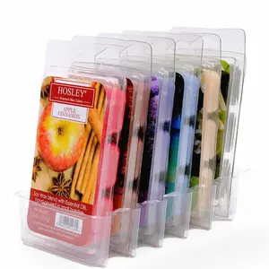 Scented Wax Cubes/Melts - Set of 6 - 2.5 oz Each - Infused with Essential Oils - Candle Aromatherapy