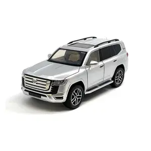 2023 Toyota Land Cruiser – Silver (MiJo Exclusives) Diecast 1:24 Scale Model - H08222SIL