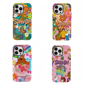 Trendy S-Sco0by-Doo Phone Case 90s Retro Cartoon Phone Case Compatible for iPhone 17 Promax 16 15 14 13 12 11 and for Samsung S21-S25 Perfect Gift for Fans Her/Him