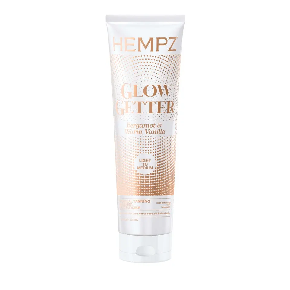 Glow Getter Daily Gradual Tanning Moisturizer With Shimmer, Light-Medium