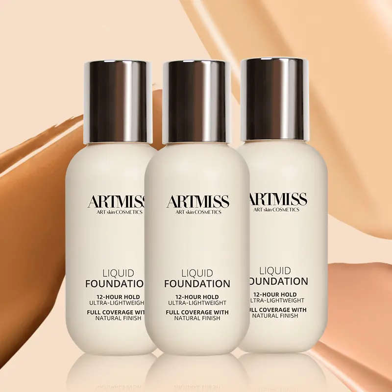 Mini Bottle Foundation Concealer, Long-Lasting, Smudge-Proof Concealer