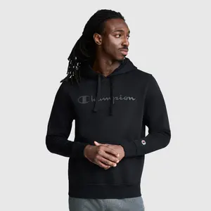 Champion Powerblend Hoodie, Tonal Script Logo
