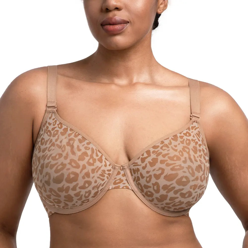 Leopard print-Dark Beige