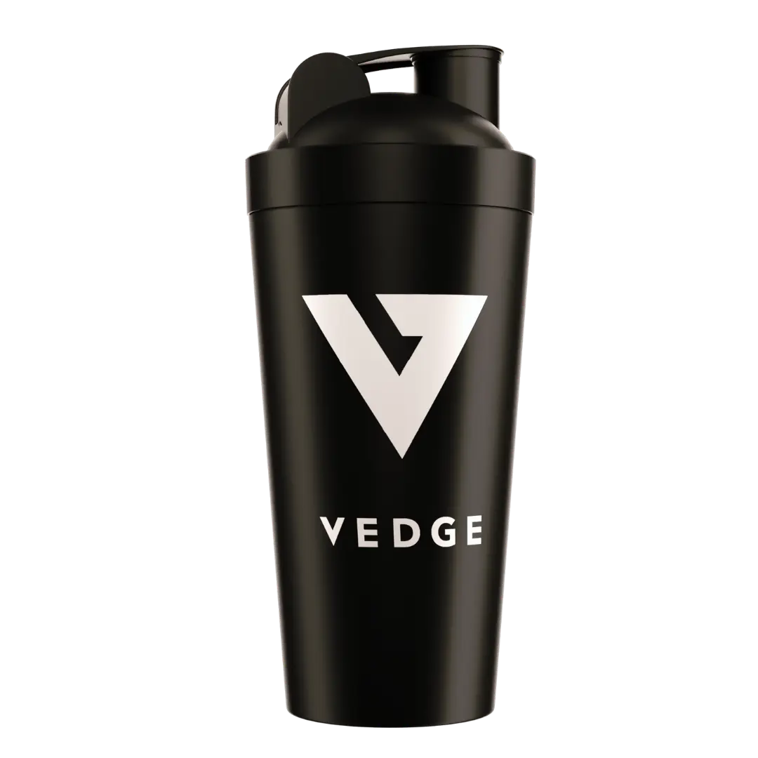 Vedge Stainless Steel Shaker Cup Drinkware Flasks Portable Tumbler for Smoothies and Shakes