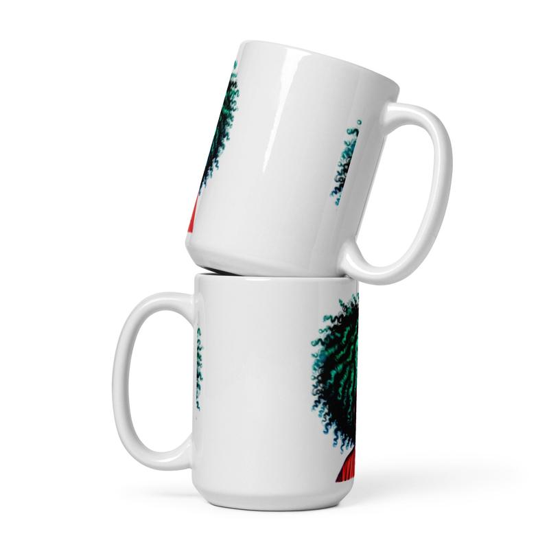 Emerald Energy Curls Mug
