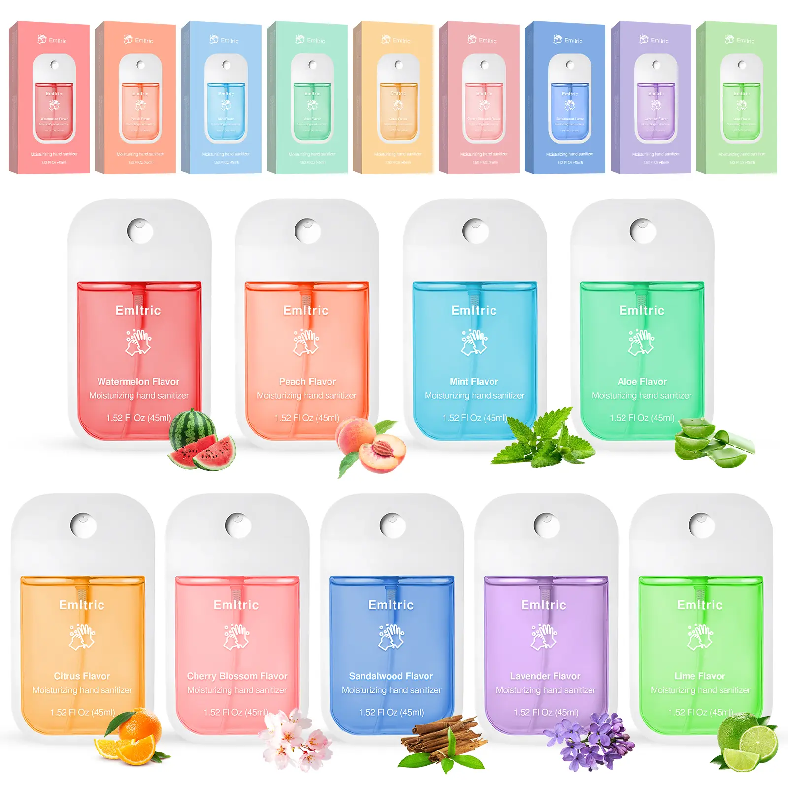 Hand Sanitizer - 45ml Power Mist Hydrating Scented Hand Sanitizer Spray for Kids & Adults,1 Pack Travel Size,Easter Basket Stuffers, Mother's Day gift#cozyvibes #effortlessbeauty