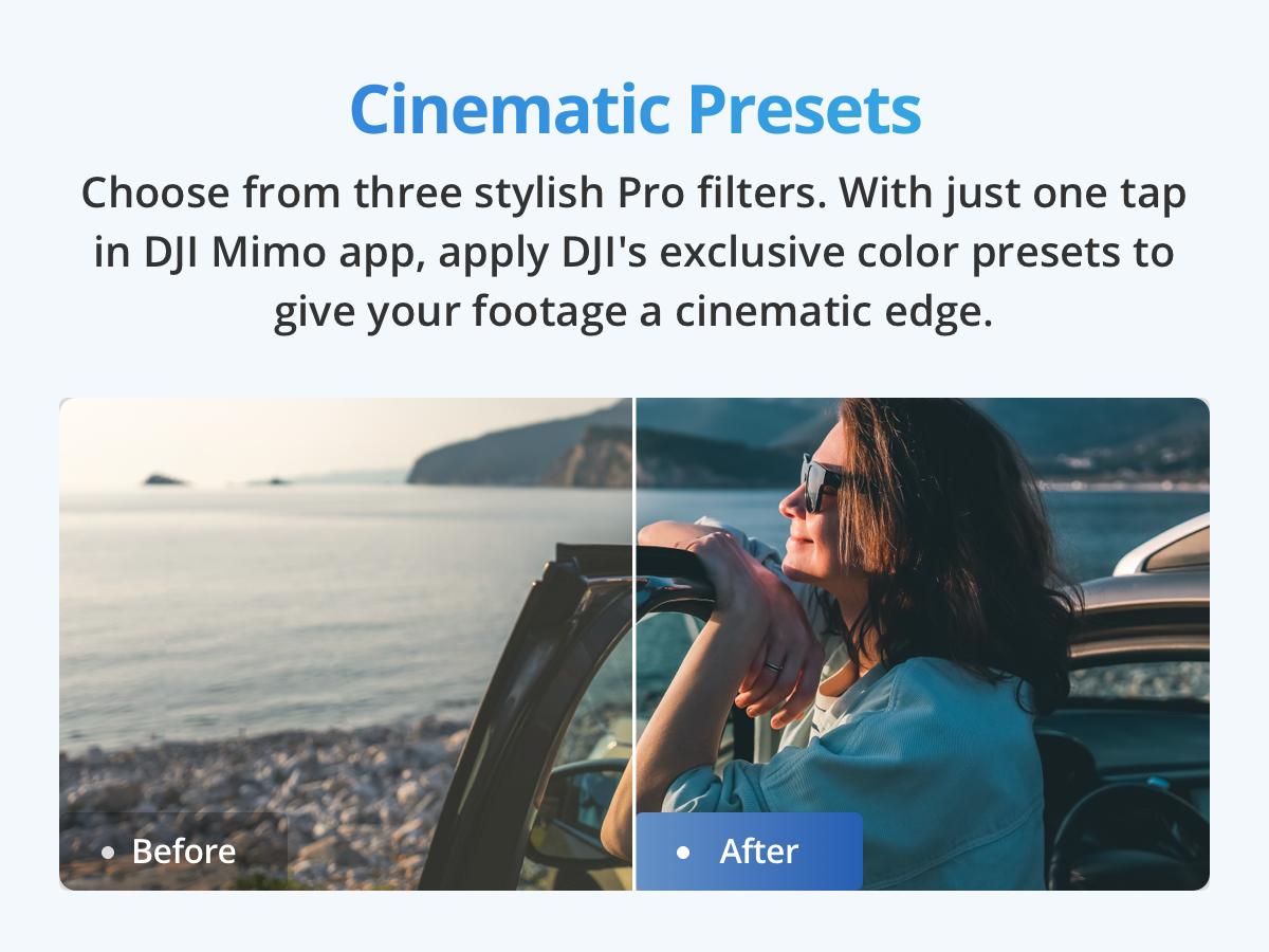 DJI Osmo Nano Standard Combo (64GB) - Small 4K/60fps Vlogging Camera with a 1/1.3″ Sensor, 143° Wide FOV Video, 200-Min Recording, Swift Content Transfer, Magnetic POV Cam 4K for Sports, Vlog
