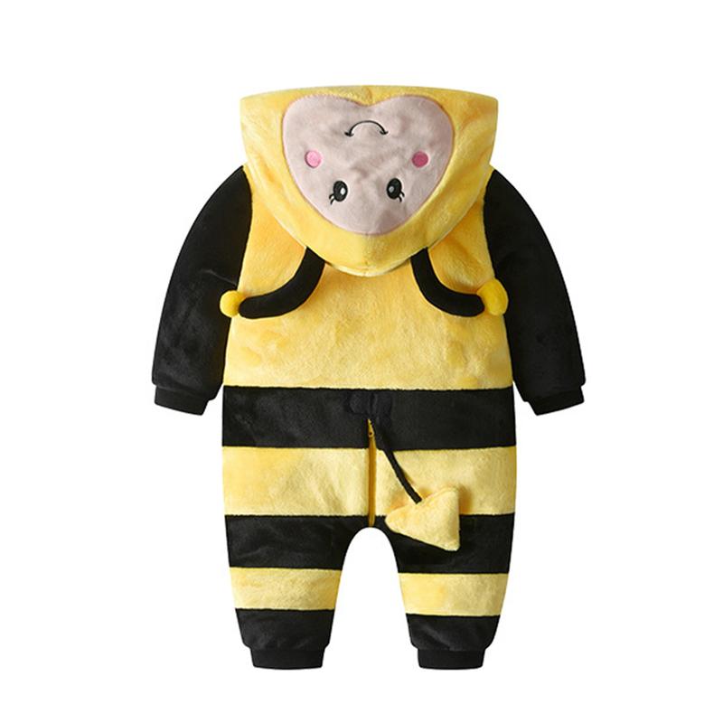 Infant Baby Girl Boy Animal Cosplay Costume Cartoon Ladybug/Bee Hooded Long Sleeve Halloween Fall Winter Clothes 0-24 Months Infant Baby Girl Boy Animal Cosplay Costume Cartoon Ladybug/Bee Hooded Long Sleeve Halloween Fall Winter Clothes 0-24 Months