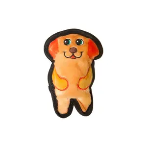 Invincibles Dog Durable Plush Toy Orange XS