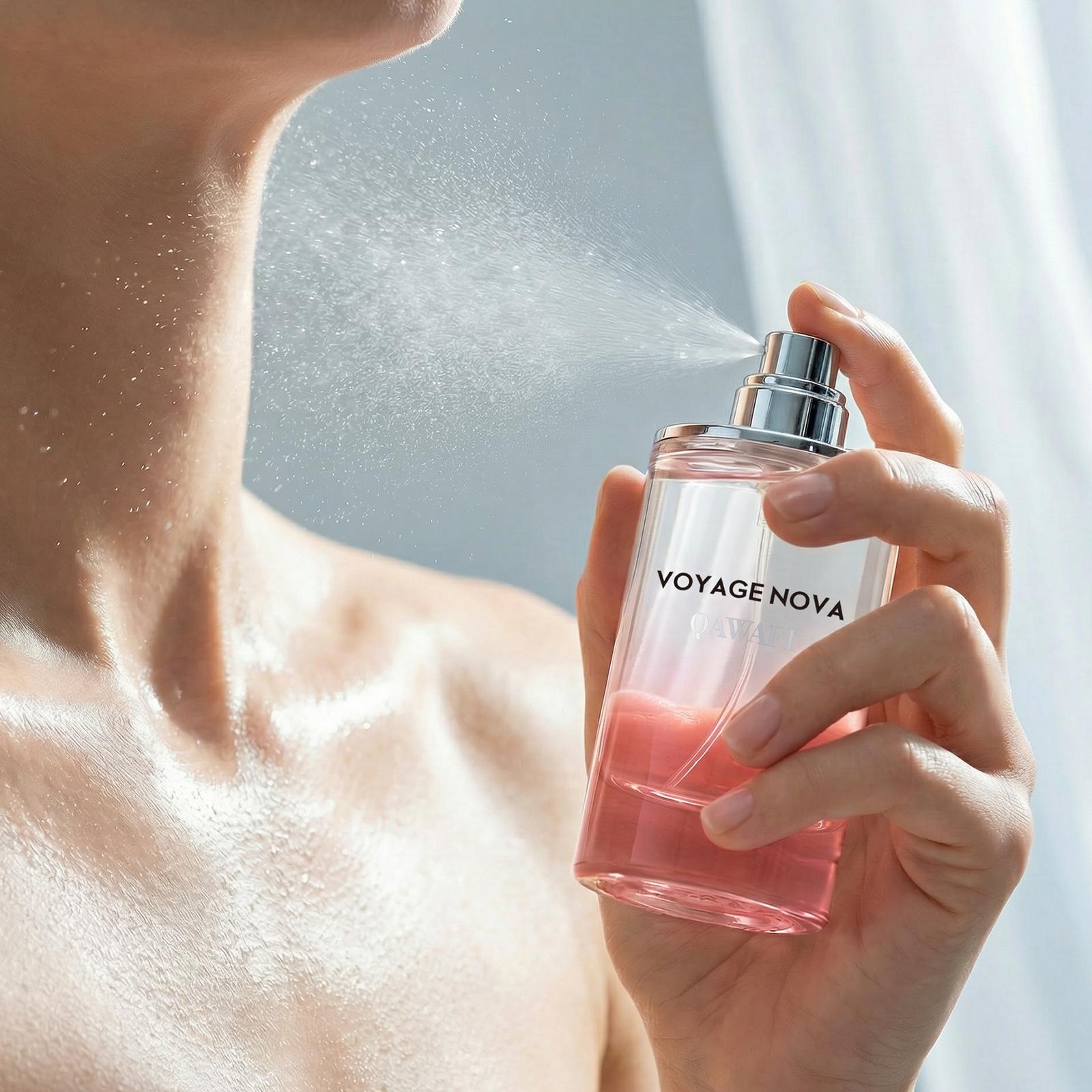 Voyage Nova | Rosey Fruity Floral | Extrait De Parfum 50ml/100ml | Long Lasting Luxury Fragrance | Daily women's perfume rose vibrant for women Summervibes Alluring Voyage Nova | Rosey Fruity Floral | Extrait De Parfum 50ml/100ml | Long Lasting Luxury Fragrance | Daily women's perfume rose vibrant for women Summervibes Alluring