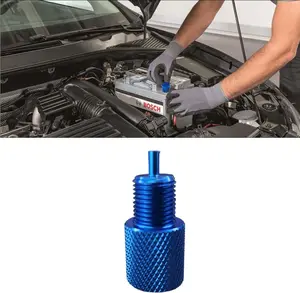 Proportioning Valve Bleeder Tool, Proportioning Valve  Tool Compatible with Non-Adjustable Style Combination Valves, Disc/Disc Disc/Drum PV2 PV4, AC Delco 172-1353 & 172-1371 (Blue)