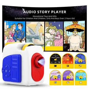 Early Education Puzzle Story Card Projector, Interactive Educational Tool for Kids Aged 3+, Enhances Cognitive Skills and Creativity