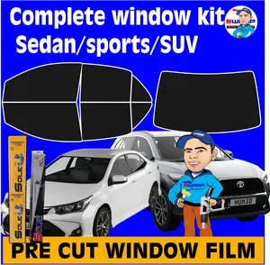 SUV SEDAN SPORT Pre-cut/Nano carbon Complete Kit
