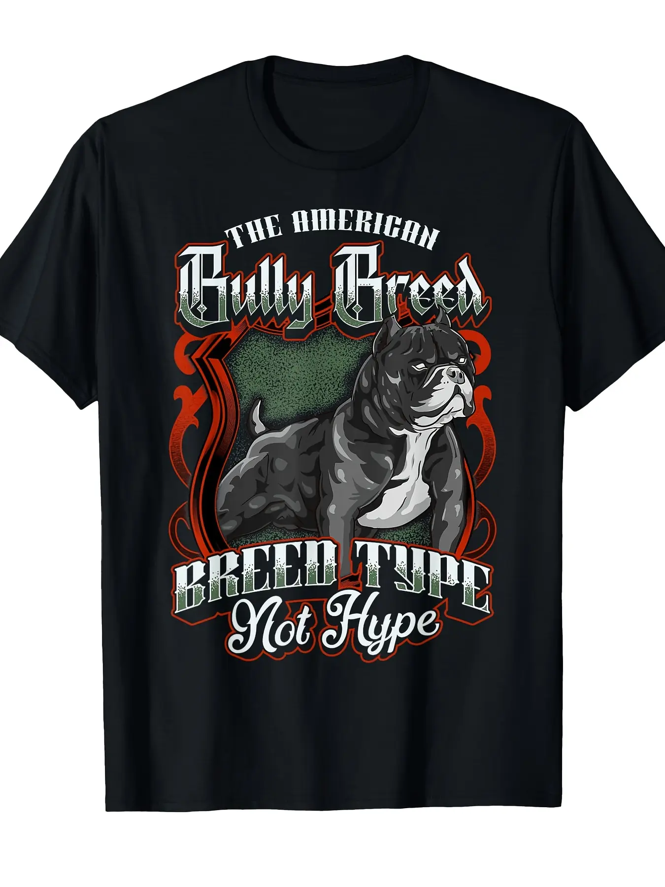 Cool American Bully Graphic T-Shirt for Men Gift f unisex soft cotton short sleeve t shirt, vintage graphic casual tee for men women teens, perfect birthday holiday gift for camping travel gym daily street casual wear