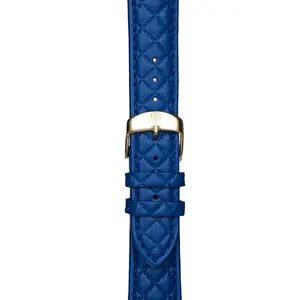 Blue/Gold Leather Band