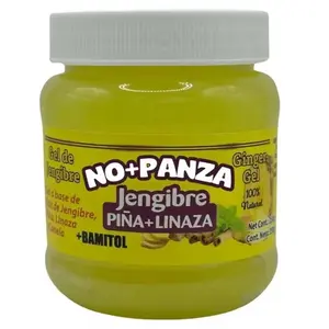 Gel de Jengibre No+Panza - NO+PANZA Ginger Gel + Bamitol, 8.8 Ounce (Pack of 1) Natural Herbal Ointment Organic