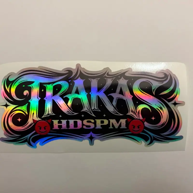 Trakas- Holographic decal Trakas- Holographic decal