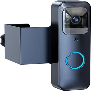 Doorbell Mount, Full Metal Anti-Theft No Drill Mount for Blink Video Doorbell, No Block Motion and Camera Sensors, Easy Install, Nice Doorbell Accessories for Home/Apartment/Dorm